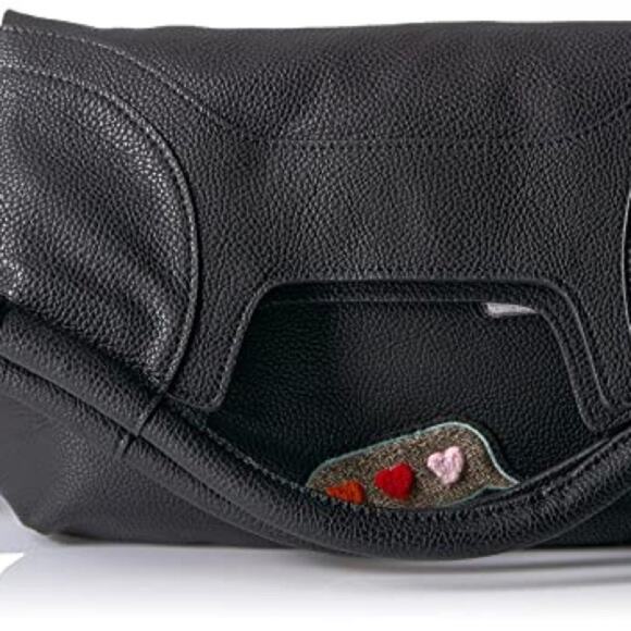 NWT Foley & Corinna CITY INSTINCTS FC LADY IN BLACK WITH PATCHES - Picture 2 of 5